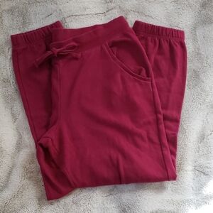 St. John's Bay Active Burgundy Pants